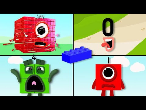 Best of Numberblocks in the Backroom Compilation IBathroom buddy | Numberblocks Story