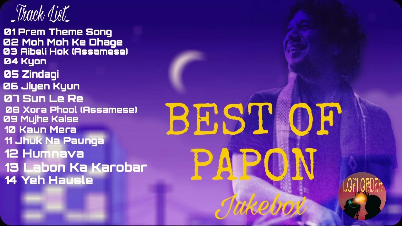 Best of Papon 2024 | Papon Hits Songs| Papon jukebox songs | Assamese songs | Indian songs