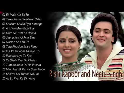 Best of Rishi Kapoor and Neetu Singh Evergreen songs