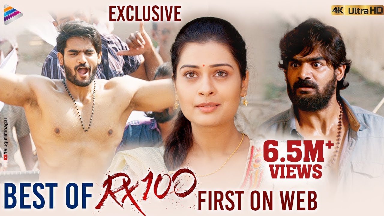 Best of RX 100 | First on Net | Kartikeya | Payal Rajput | RX 100 Movie Scenes | Telugu FilmNagar
