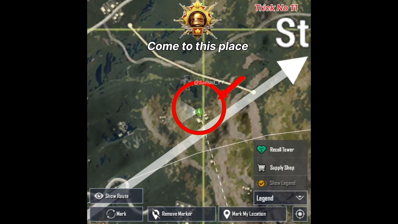 Best Places in Erangel for Rank Push Easy🥇#conqueror #pubg #bgmi #samad_yt