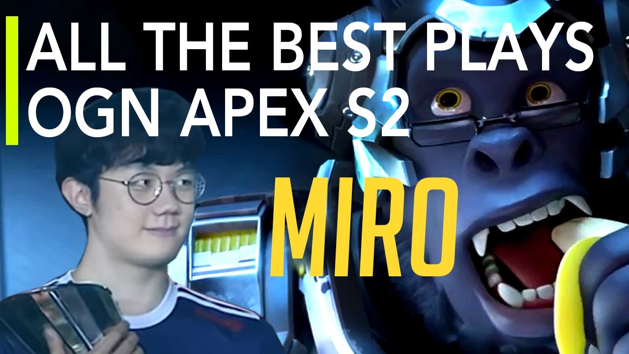 Best Plays of Lunatic-Hai Miro | OGN Overwatch APEX S2