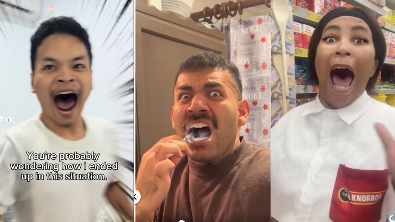 BEST SCARECAM  Pranks Reaction 2025 😂 #352 // Jumpscare // Funny Video //TikTok Honors/