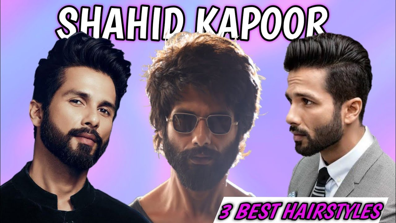 Best Shahid Kapoor Hairstyles for you ! | Shahid Kapoor Hairstyle and haircut | Sawraj-Lifestyle