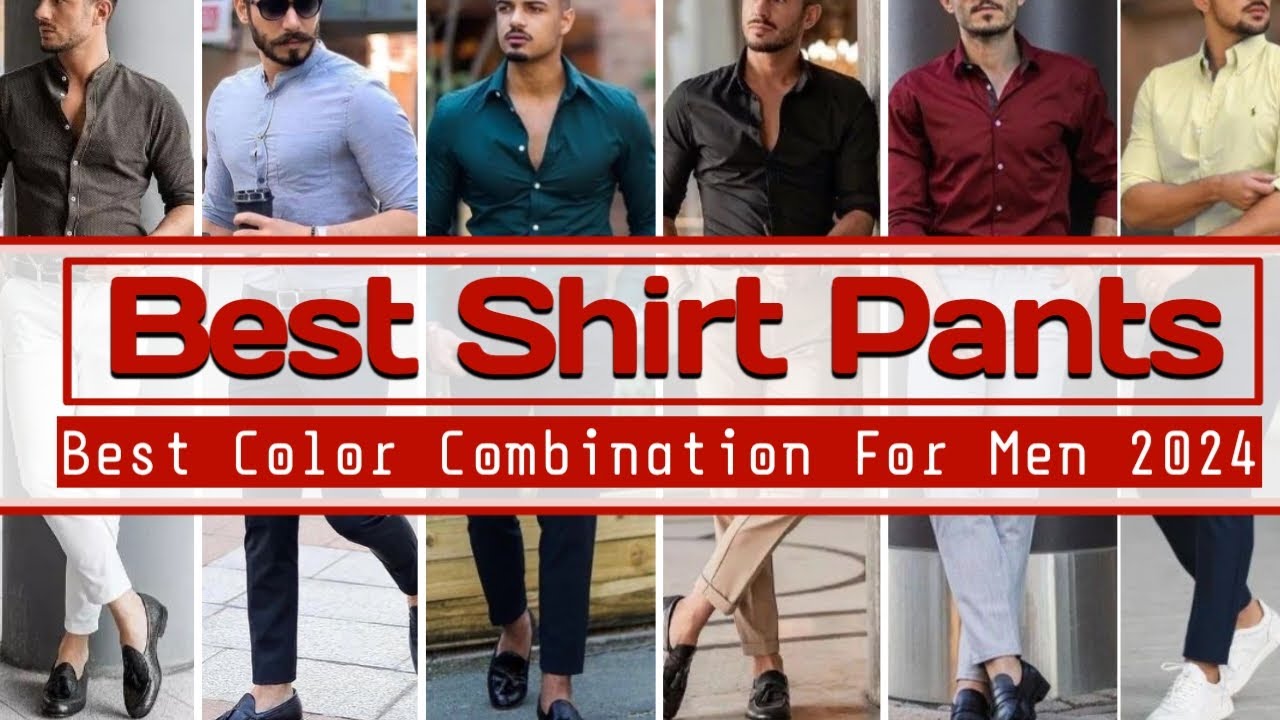 Best Shirt Pant Color Combination For Men | Best Matching Pant Shirt | Men's Formal Fashion 2024 |