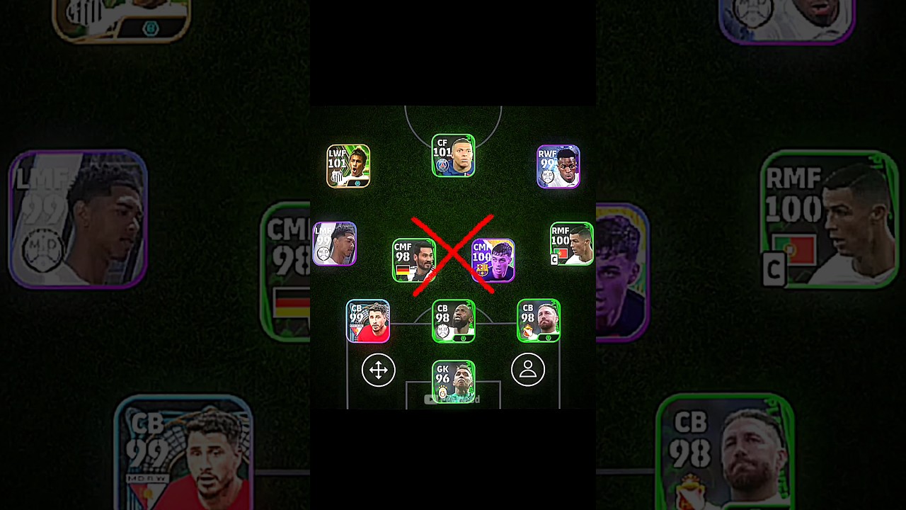 Best tactics defensive counter attack 😈🤫 #efootball2024 #pes #efootball2023 #efootball #shorts