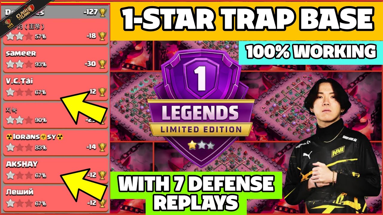 BEST TH17 Base Legend's MOST OP BASE! UNBEATABLE Th17 Anti 3-Star Base for Legend League & WAR