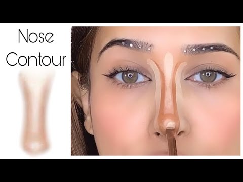 Best way to Nose Contour #shorts #nose contour