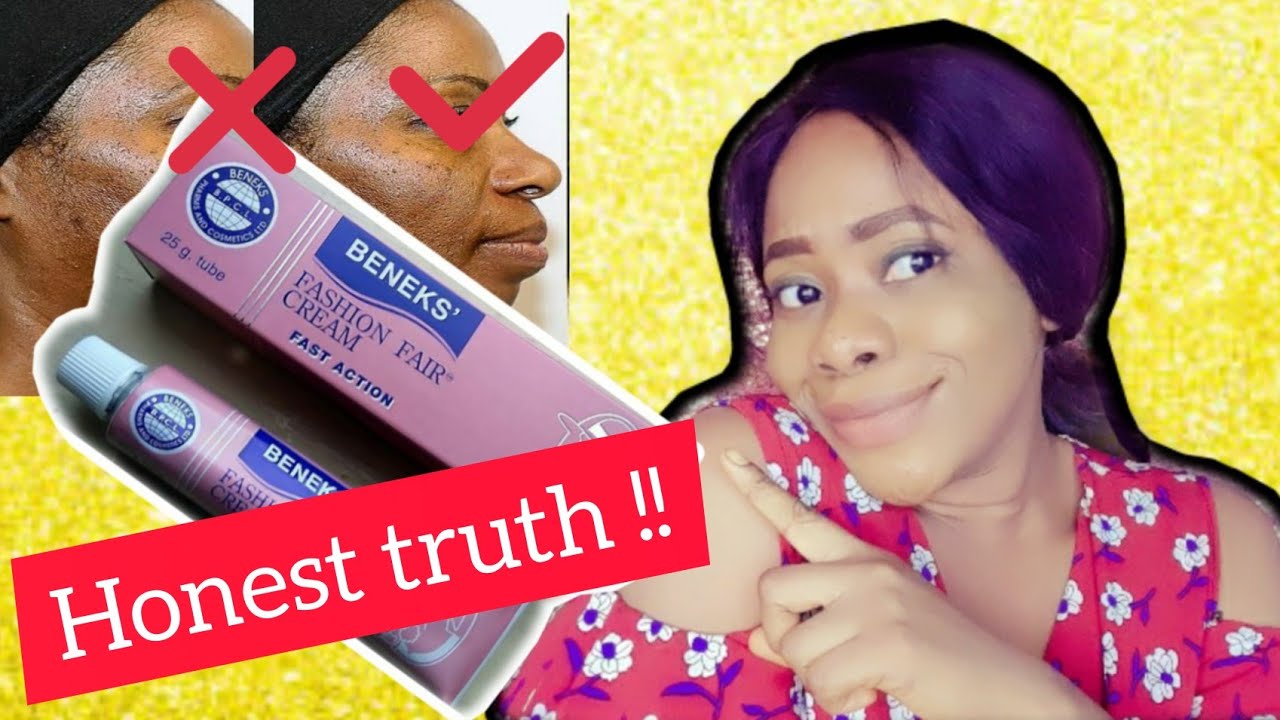 Best Whitening and Bleaching cream? Watch this before Using Benek's fashion fair tube Cream！😢 review