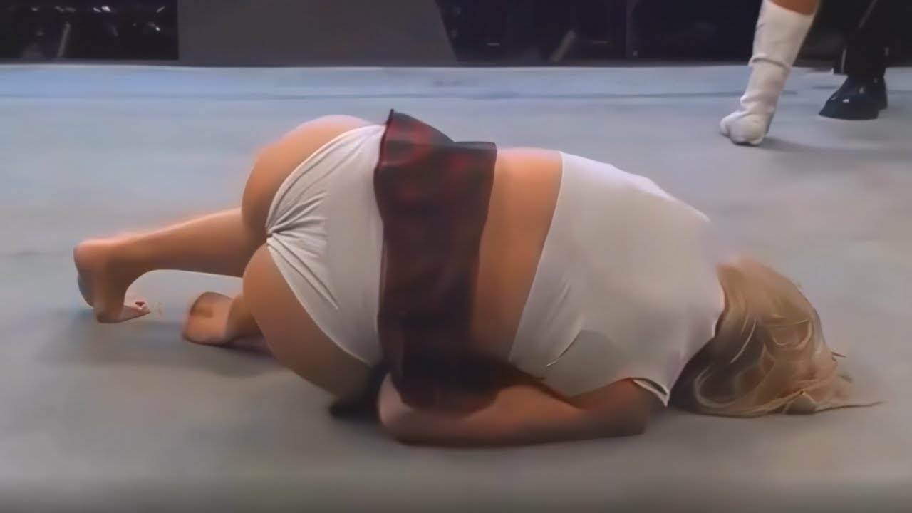 Best Women Wrestling Low Blows Compilation