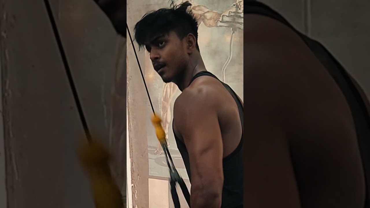 Best workout for Trishape 🔥🇮🇳 18year old naturaBody#motivation  #bodybuilding #trending #shorts