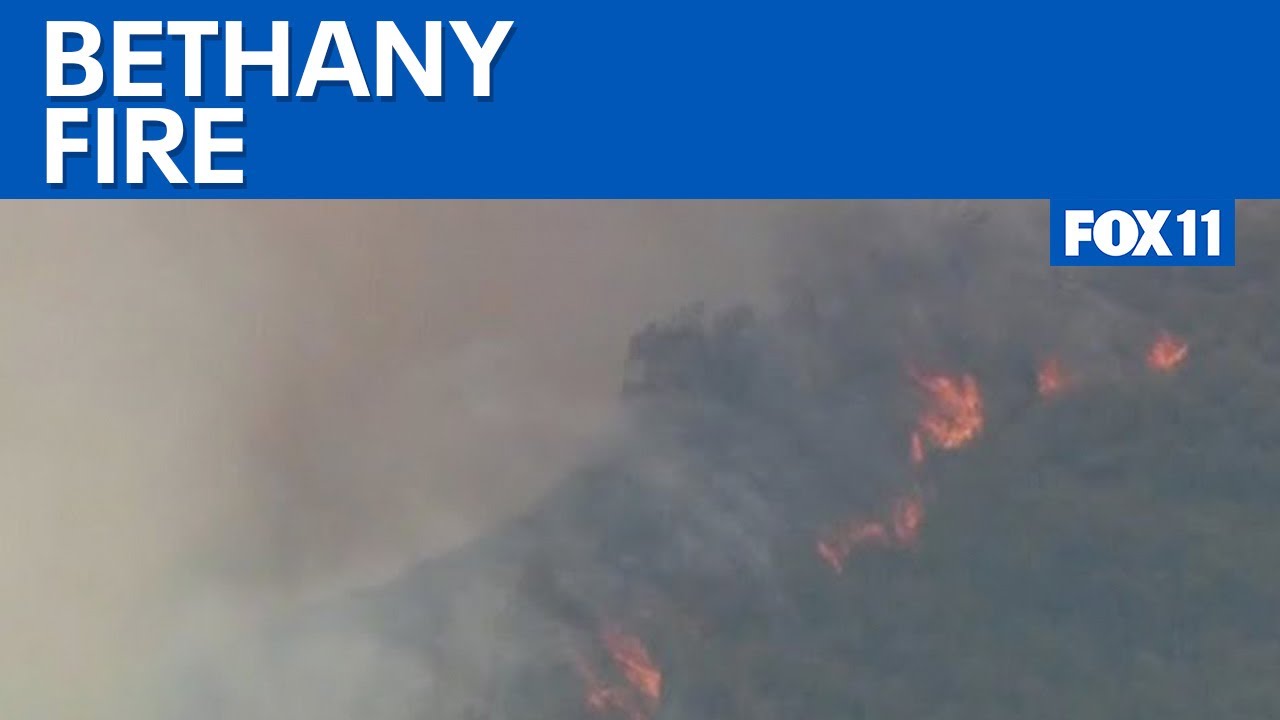 Bethany Fire breaks out near Burbank, forces evacuations  | FOX 11 LA