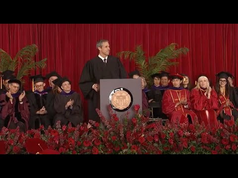 Beto O'Rourke Delivers the Commencement Speech at the USC Gould School of Law