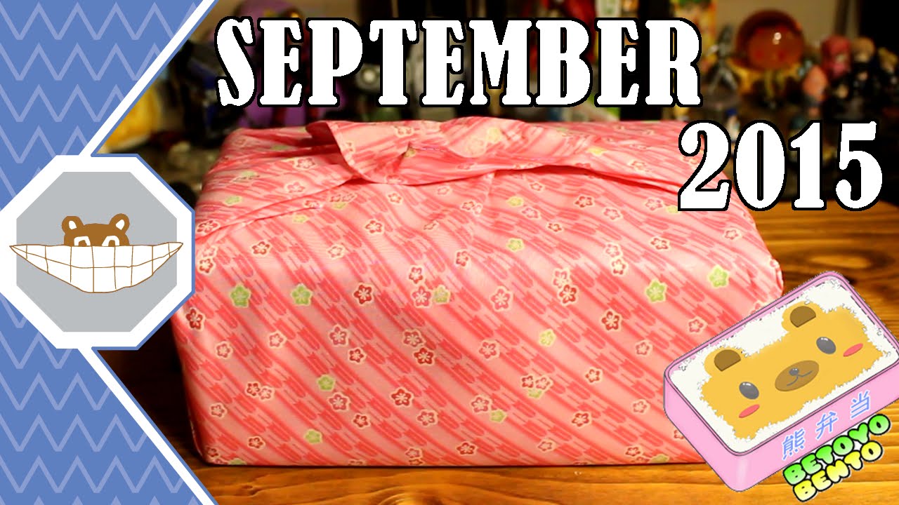 Betoyo Bento Unboxing (September 2015) - Monthly Anime Subscription Service!