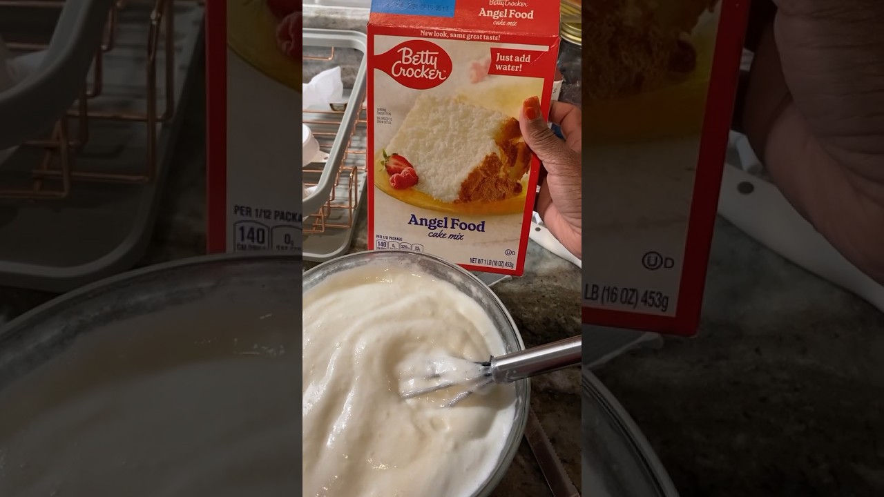 Betty Crocker Angel Food Cake Mix (Just Add Water)💦 | Review