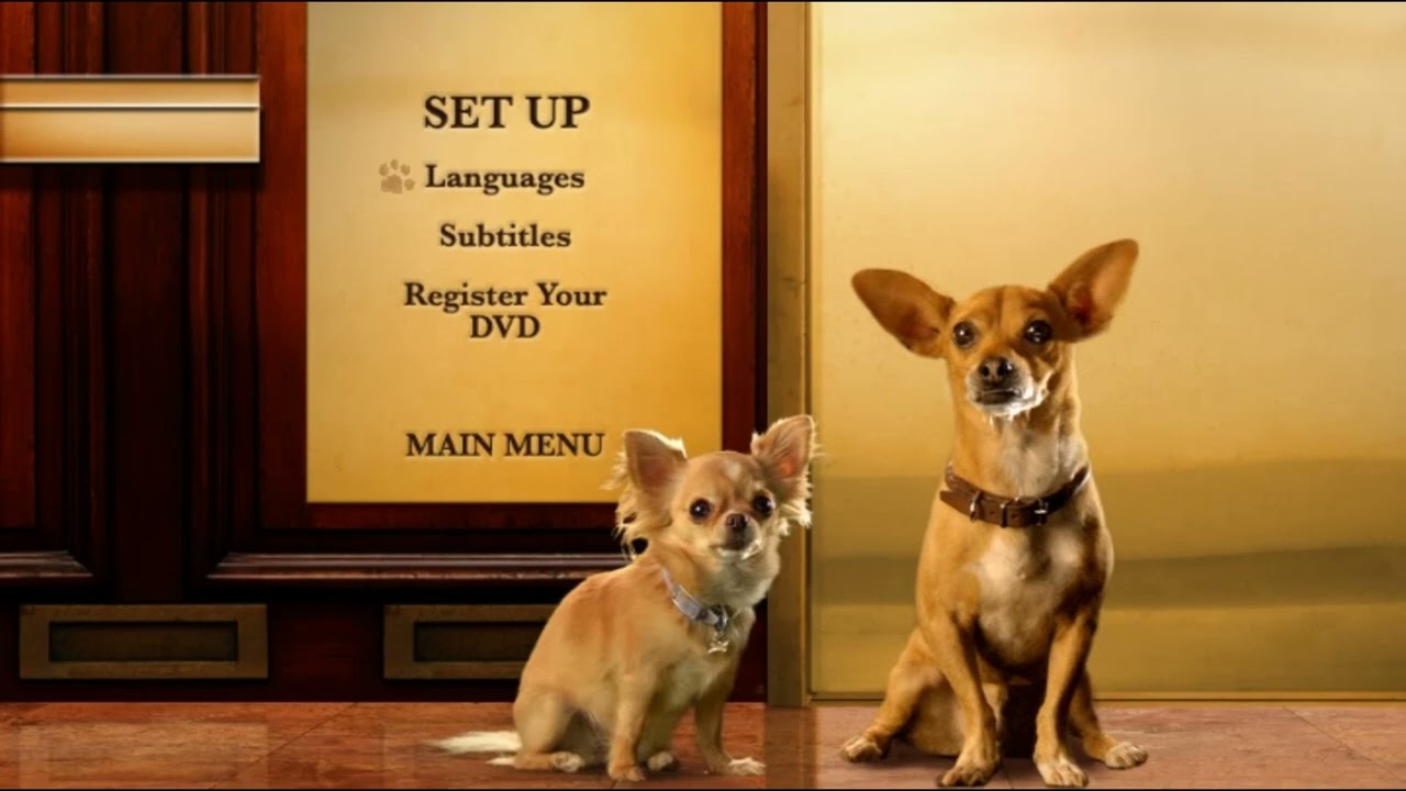 Beverly Hills Chihuahua 3:Viva La Fiesta! 2012 DVD Menu Walkthrough