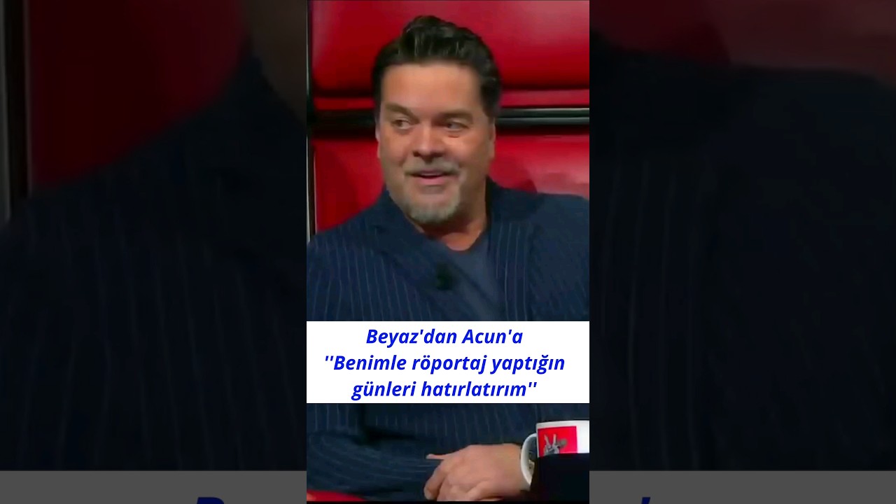 Beyaz'dan Acun'a efsane gönderme 😅  #komeditcom #beyazıtöztürk #acun #acunılıcalı #shorts #reels