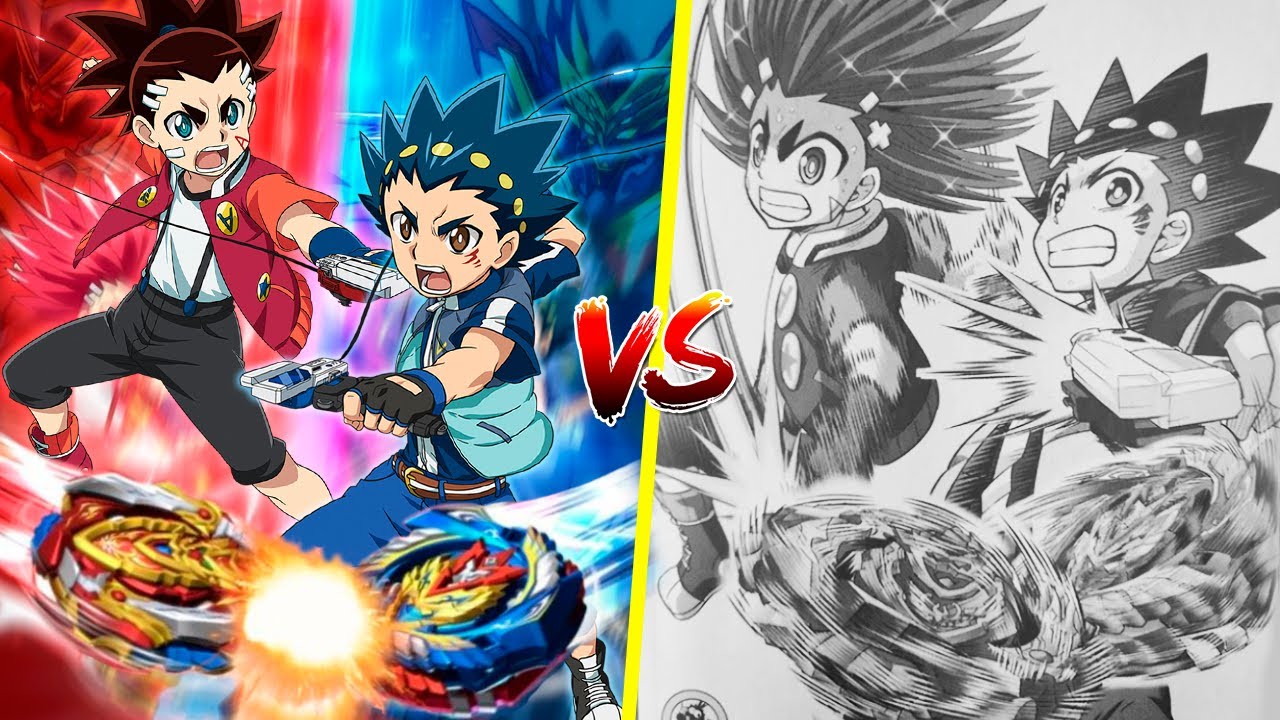 Beyblade Burst Turbo: Diferencias Anime VS Manga