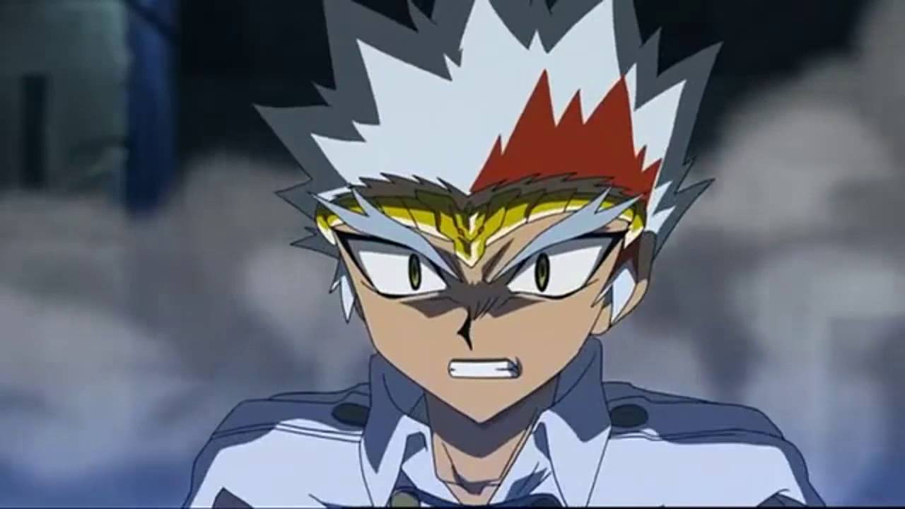 Beyblade Metal Fury - Ryuga vs Rago (greek)