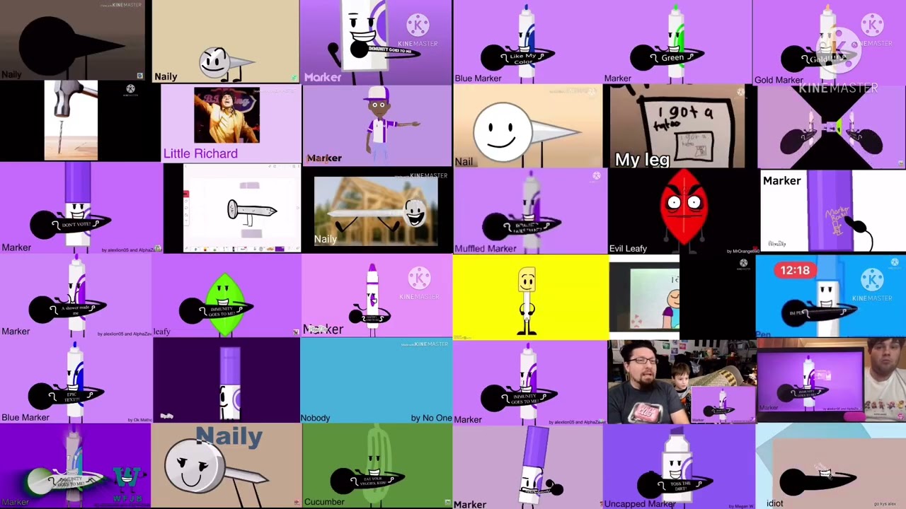 Bfdi auditions 36 parison