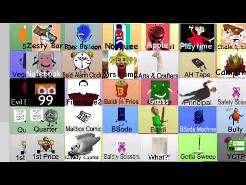 BFDI Auditions but Baldi’s Basics