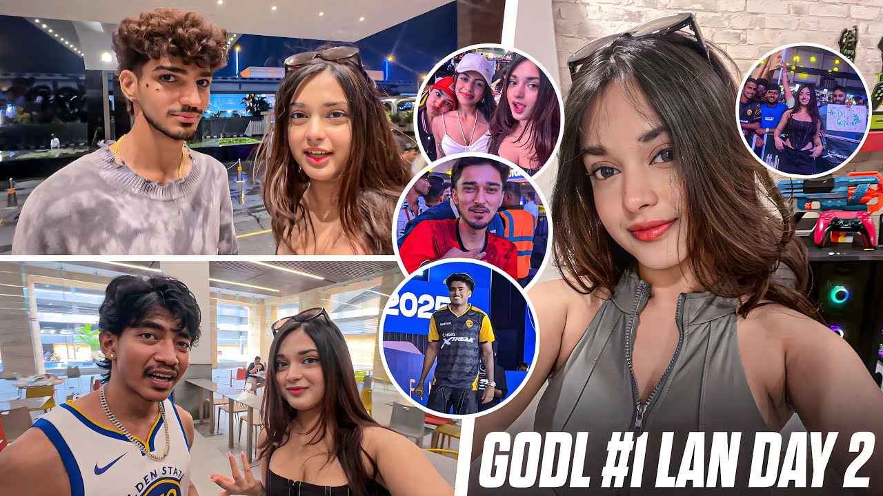 BGIS LAN VLOG | GODLIKE #1 😍