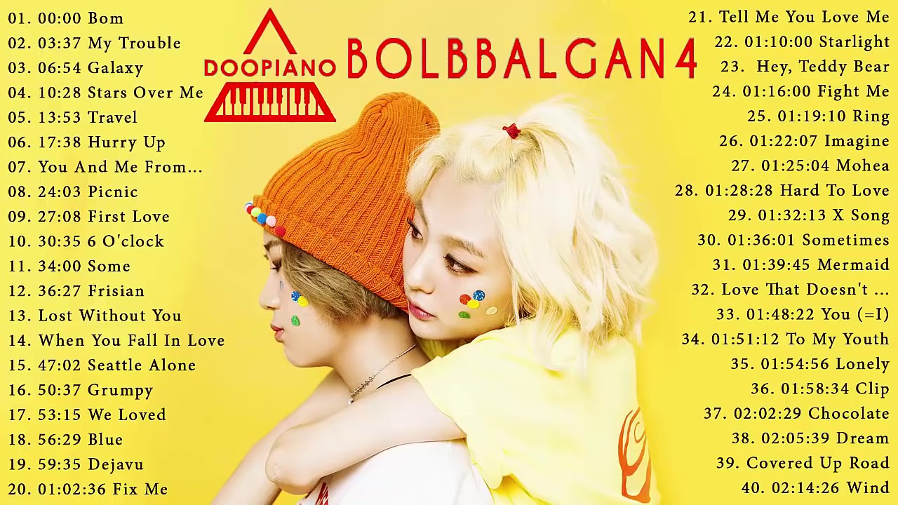 【作業用BGM】 KPOP Bolbbalgan4 PLAYLIST 2021 // Bolbbalgan4 Top 40 Songs 볼빨간 사춘기  /  Bol4曲