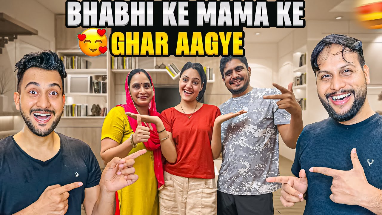 Bhabhi Ke Mama Ko Ghar Jaake Diya Surprise😍 | Vinay Thakur Vlogs