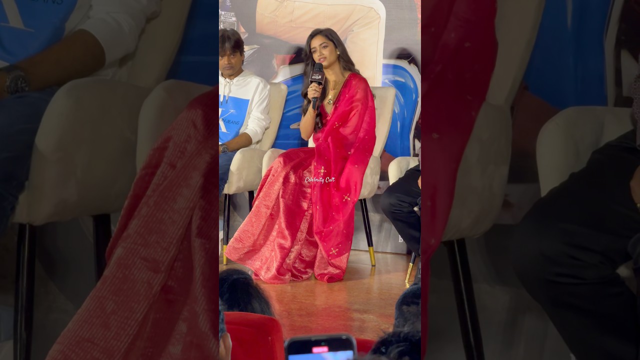 bhagyashri borse Heroine red saree | #shorts #viralshorts