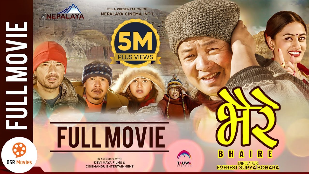 BHAIRE - Superhit Nepali Full Movie | Dayahang Rai, Buddhi Tamang, Barsha, Bikrant, Surakshya, Arjun