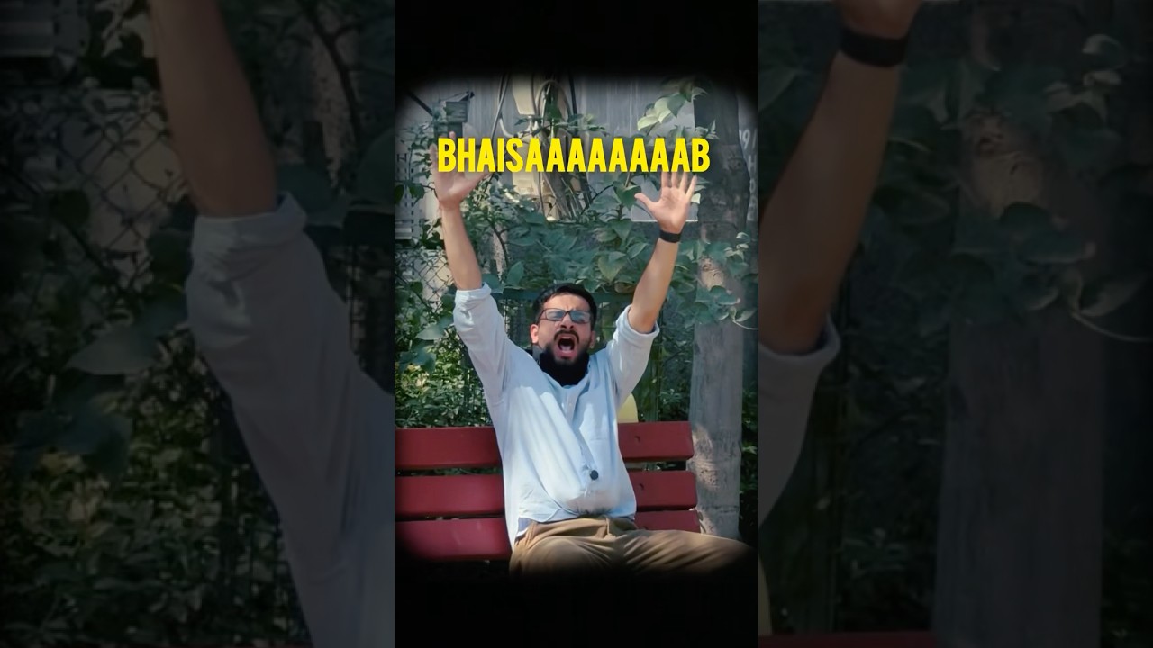 Bhaisaab & Bhabhi ji 🙏 ft. ​⁠@dharnadurga ​⁠@Govind.Kaushal  #desimemes #funnyshorts
