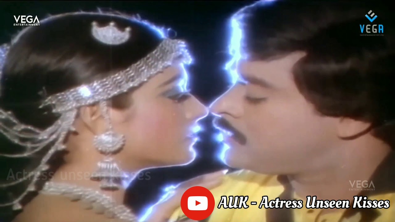 Bhanupriya kiss | Lip kiss | Telugu actress kiss | AUK - Actress Unseen kisses
