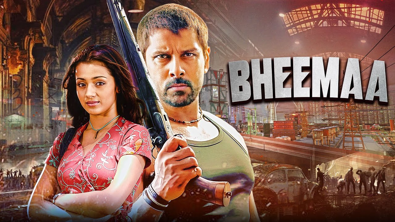 BHEEMAA (भीमा) Hindustani | Vikram & Trisha | प्यार, धोखा और बदला | हिन्दी Action Love Story Movie