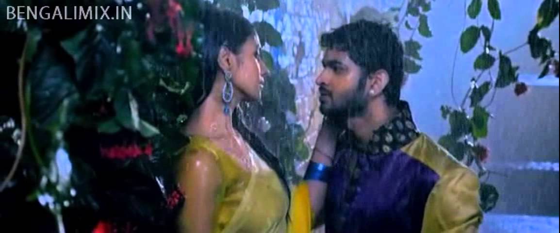 Bhijbo Re Bhijbo   Full Video Song   Action Bengali Movie 2014   Om, Barkha Bhist