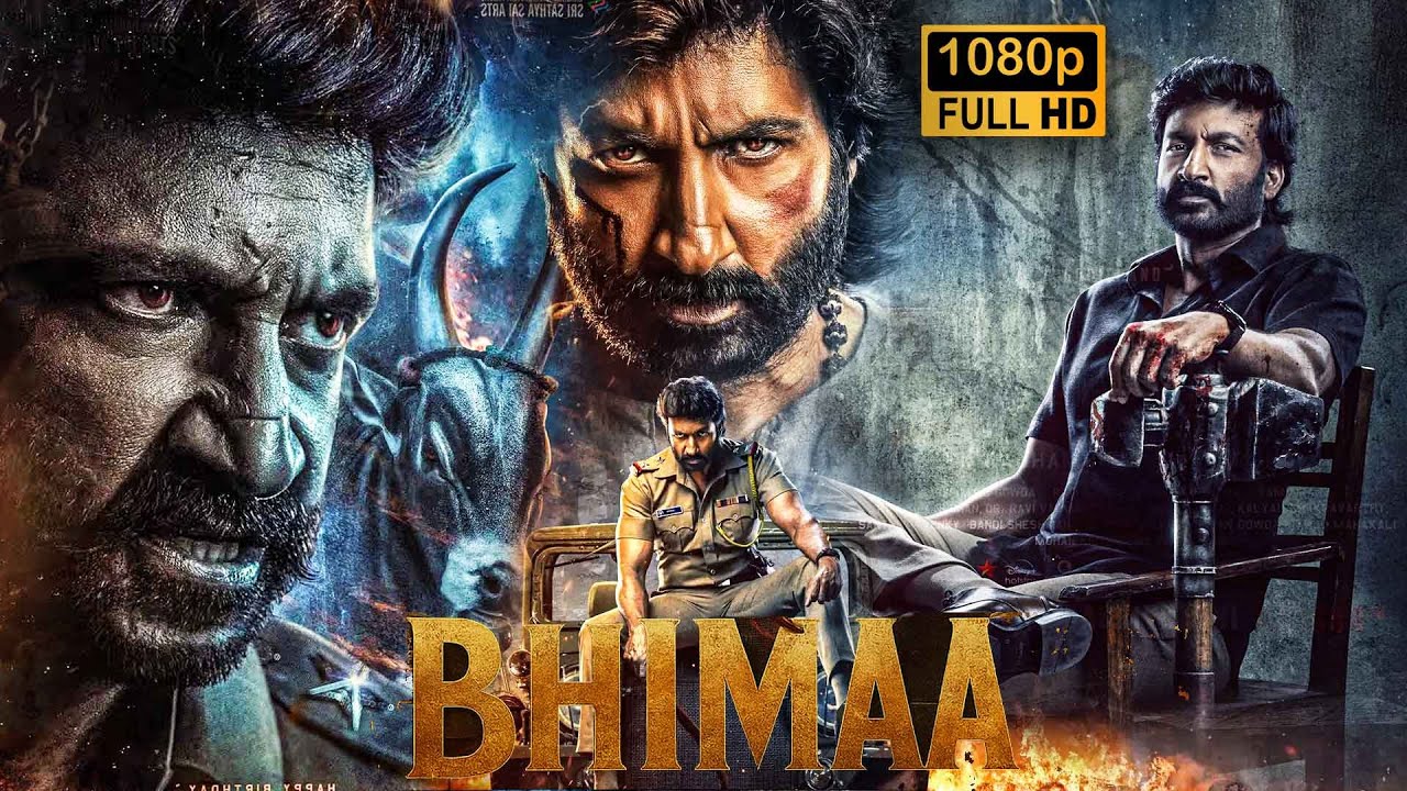 Bhimaa Telugu Full Movie | Gopichand, Malvika Sharma Movie |  South Movie