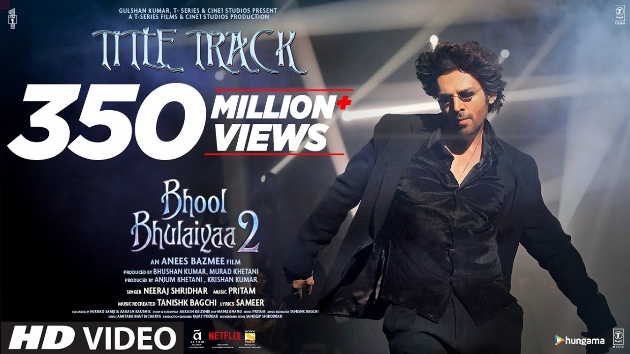 Bhool Bhulaiyaa 2 (Title Track) Kartik A, Kiara A, Tabu |Pritam, Tanishk, Neeraj, Anees B, Bhushan K
