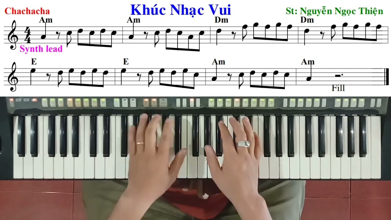 Bài: KHÚC NHẠC VUI | Hướng dẫn đệm hát - Ku Tèo Piano.