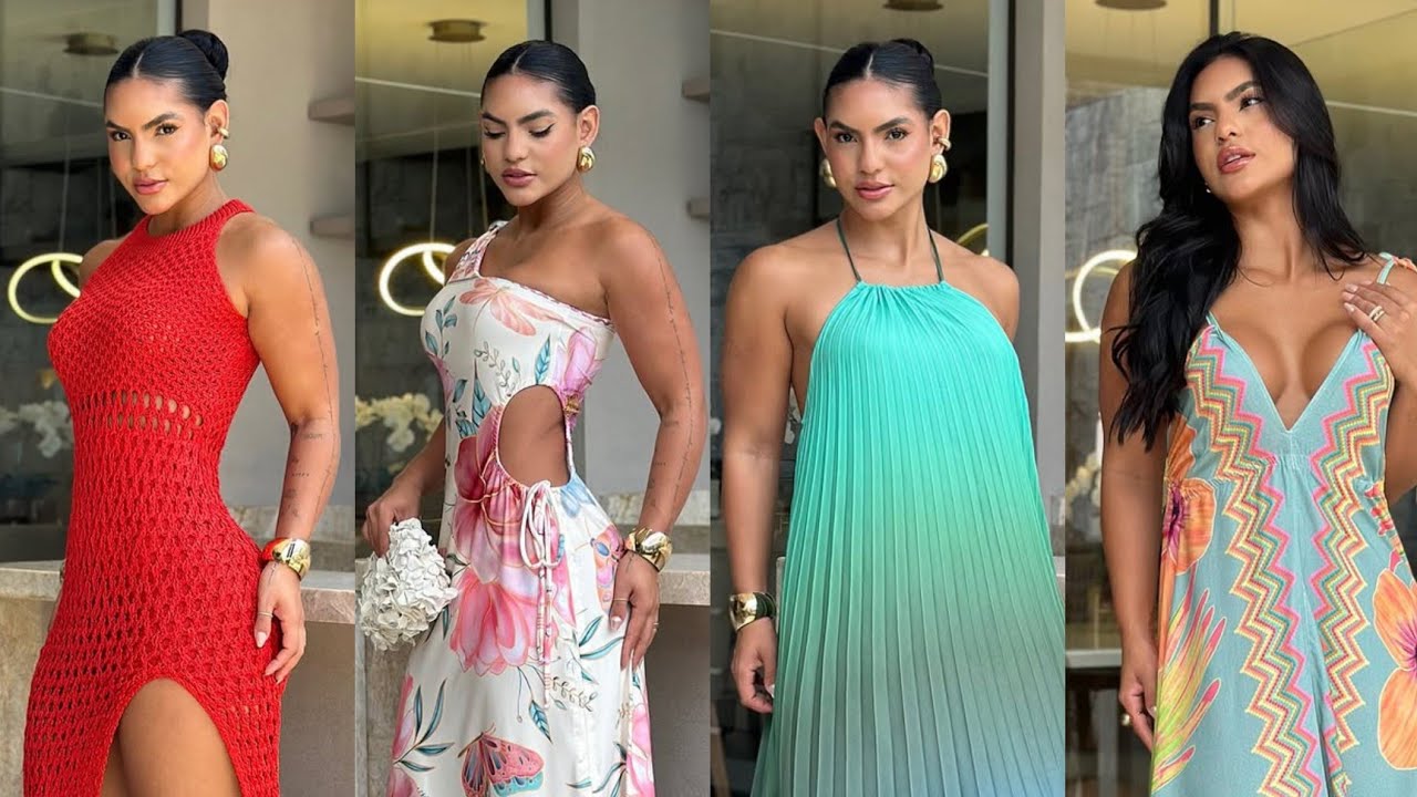 Bianka Guimarães Stuns in 2025's Hottest Dress Trends