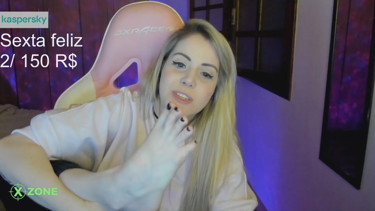 Bianquinha182 Twitch Feet Compilation pé Pies   🐻 👣 👣 #twitch