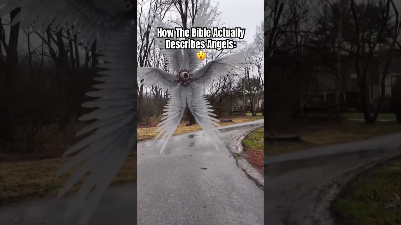 Biblical Angels Are Terrifying!! 😱 #angels #bible #God #angel #youtube #shorts