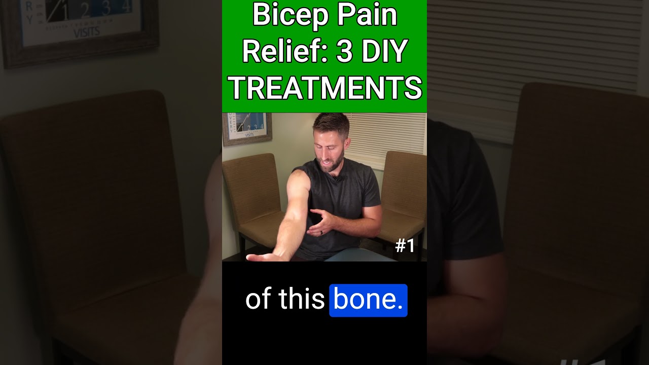 Bicep Pain Relief: 3 DIY TREATMENTS for Bicep Tendonitis! #1 (Part 2)