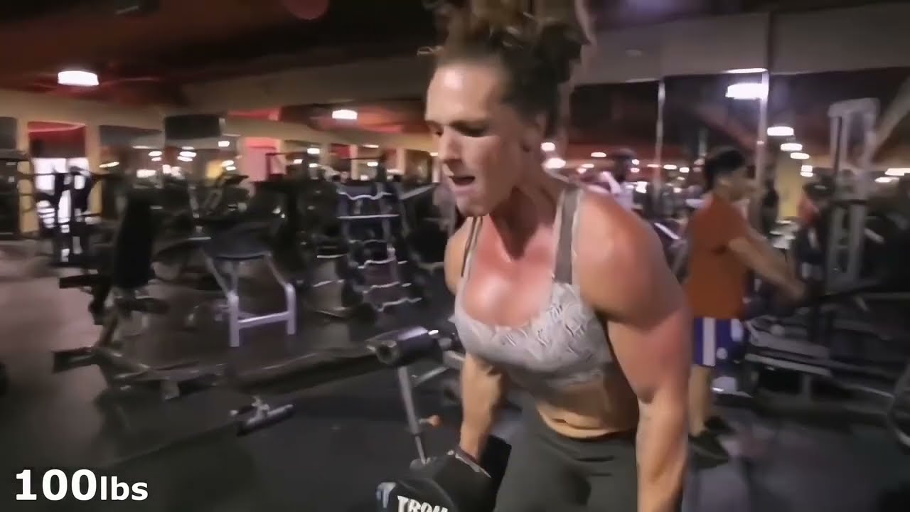 Biceps Best fbb Monstress Woman Bodybuilder.