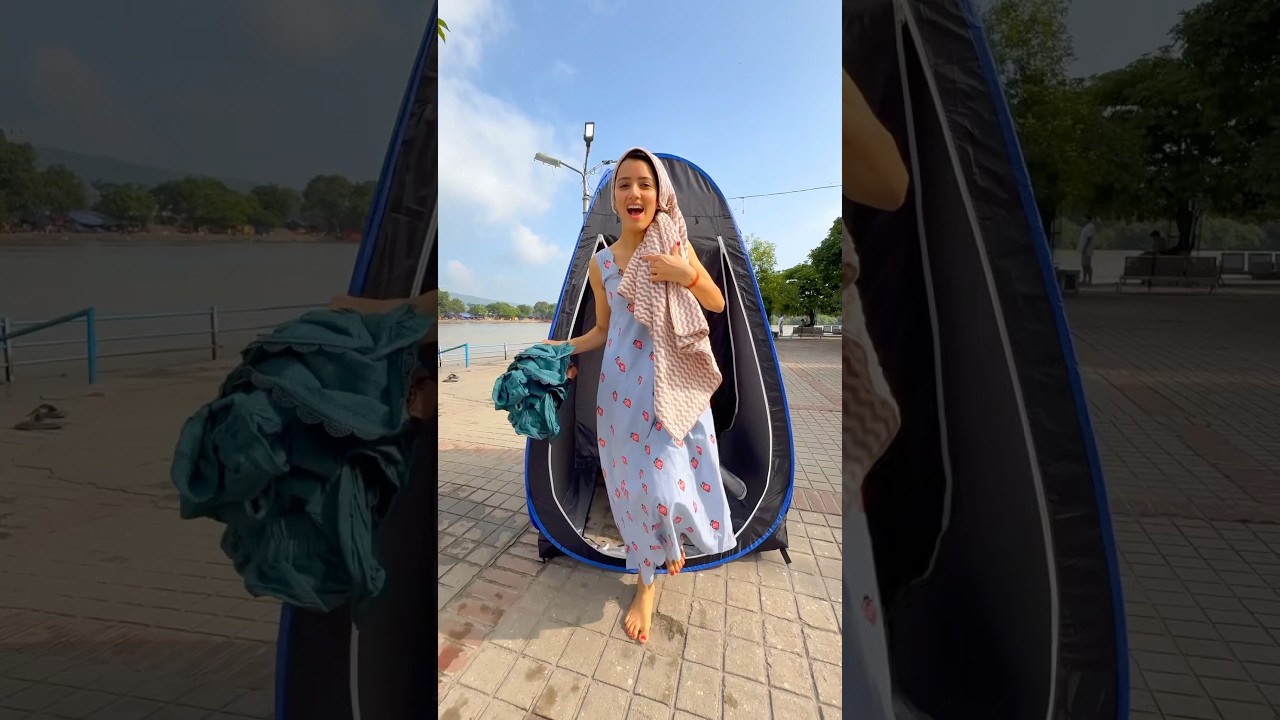 Bich Raste Kiye Kapde Change 😱 #neetubisht #minivlog #trendingonshorts #lakhneet