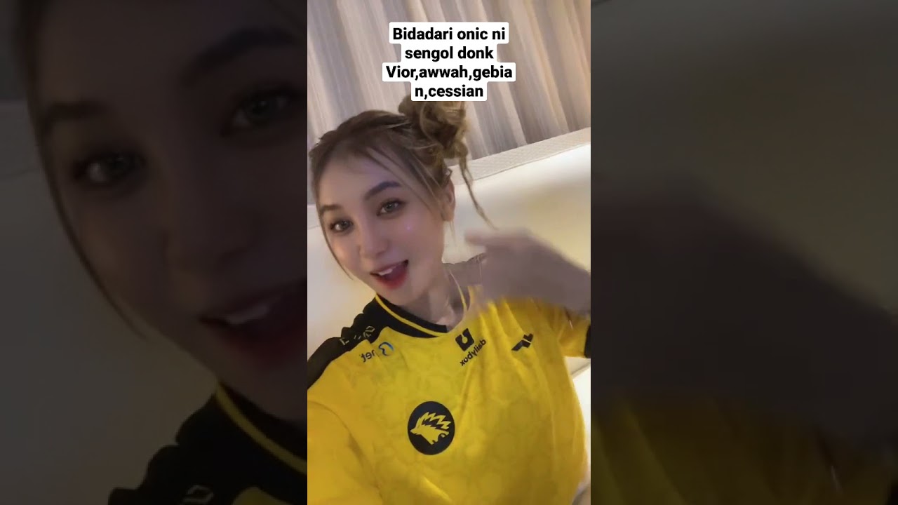 Bidadari Onic ni sengol Donk! Awwah vior gebian cessian#short #onicesport #bidadarionicesport