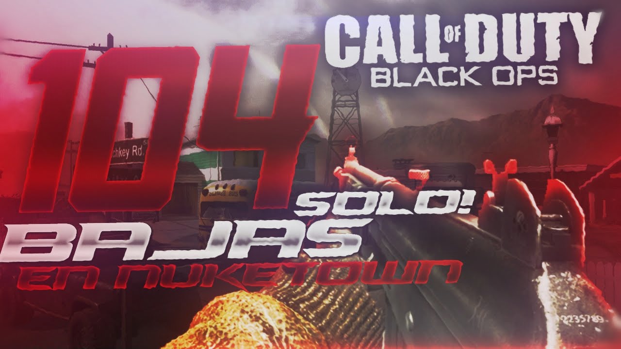 ¡Bienvenido Capi! - 104 Bajas SOLO en Nuketown c/Galil || Bestial Sxldier (Black Ops Gameplay)