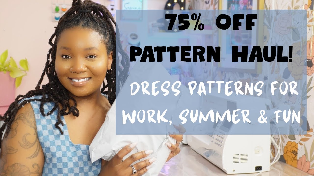 Big 4 Dress Pattern Haul! 75% Off Memorial Day Finds | Workwear, Summer, & Just-for-Fun Dresses