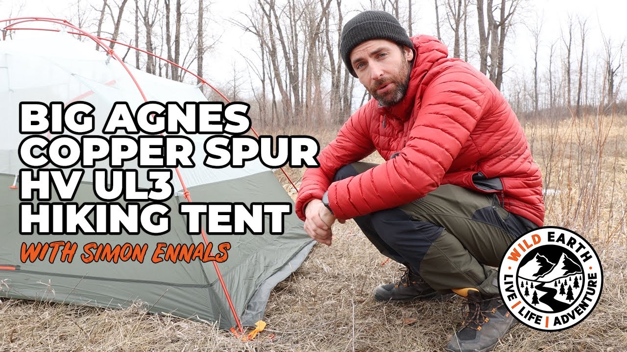 Big Agnes Copper Spur HV UL3 3-Season 3-Person Hiking Tent
