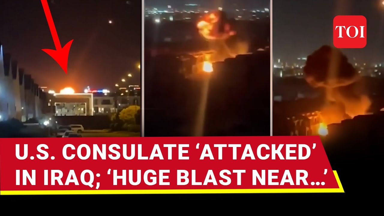 ‘BIG Attack’ On U.S. Consulate In Iraq; HUGE Explosion Caught On Camera Near Mission In Erbil
