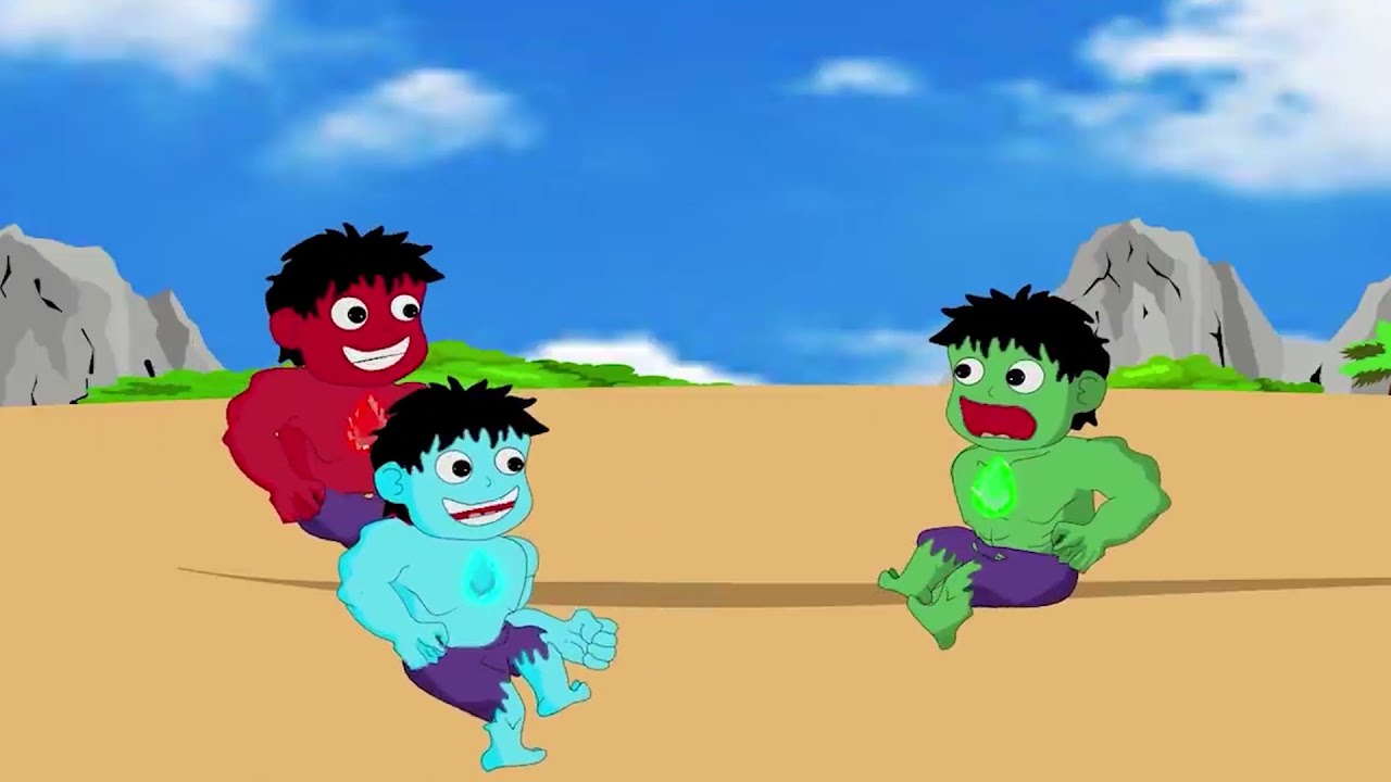 BIG BENOM VS BABY HULK ।। cartoon।। ANIMATION ।। CARTOONBD HD