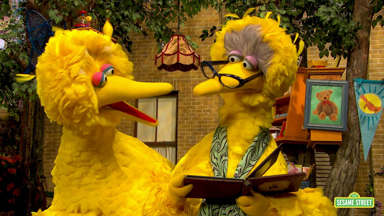 Big Bird y su Abuela